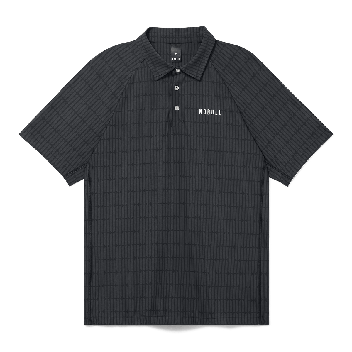 Men's Black U Repeat All Fore It Polo X Public Rec