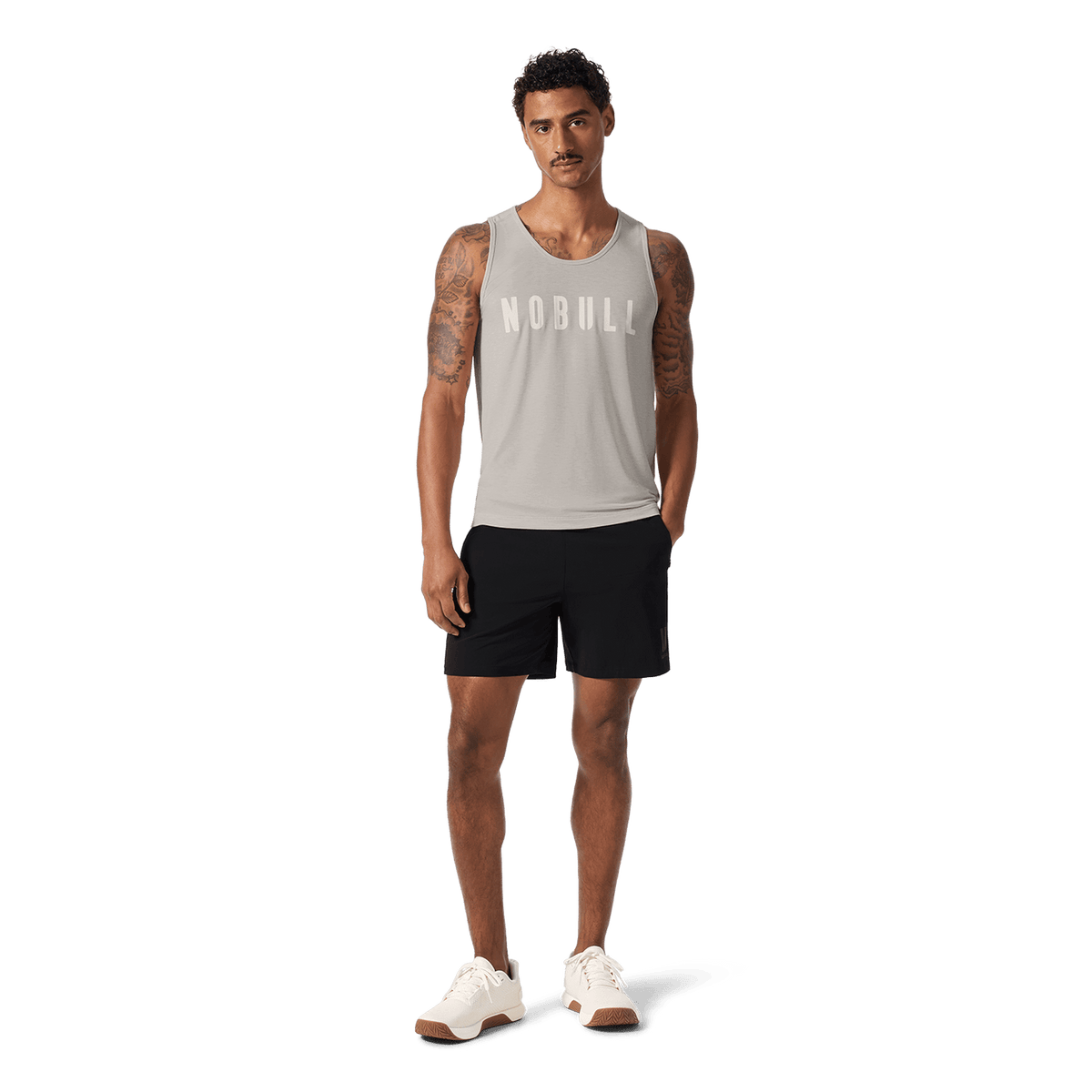 Men's Black NOBULL Training Short 6" (Unlined)