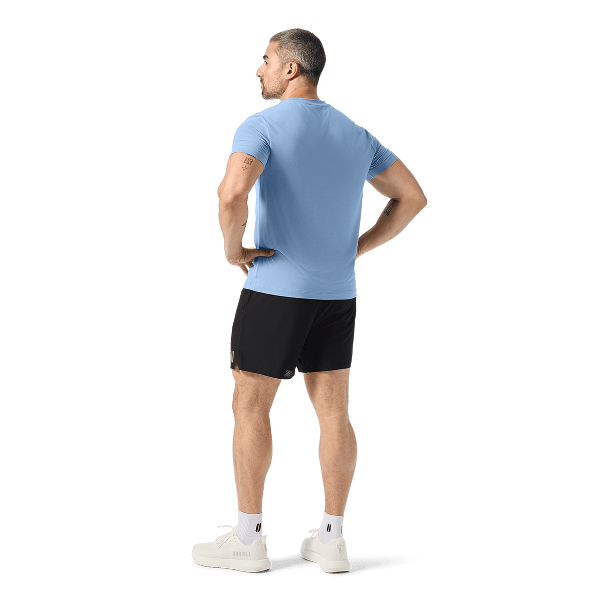 Men's Black Drive Short 6" (Lined)