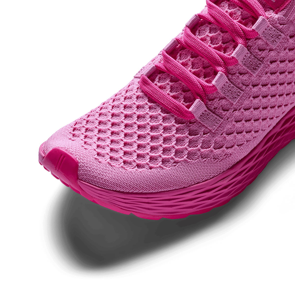 Women's Signal Pink Allday Knit Shoes