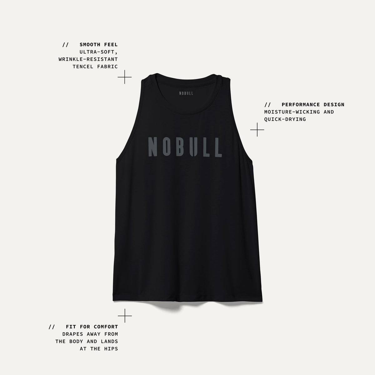 Women's Aqua Wash NOBULL High-Neck Tank