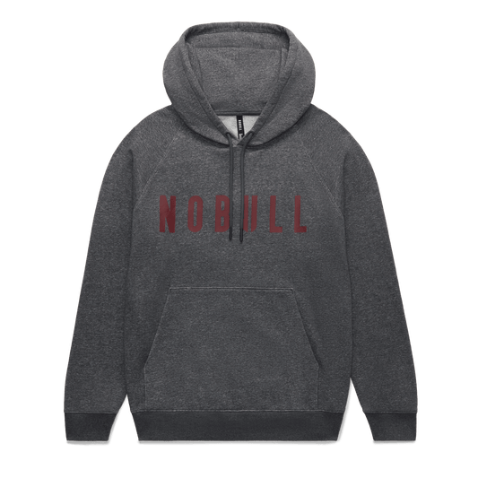 Men's Dark Gray Heather Port NOBULL Hoodie
