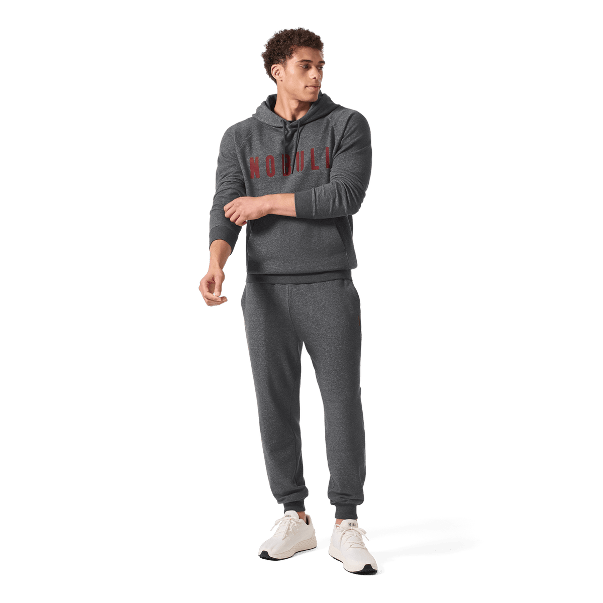Men's Dark Gray Heather Port NOBULL Jogger