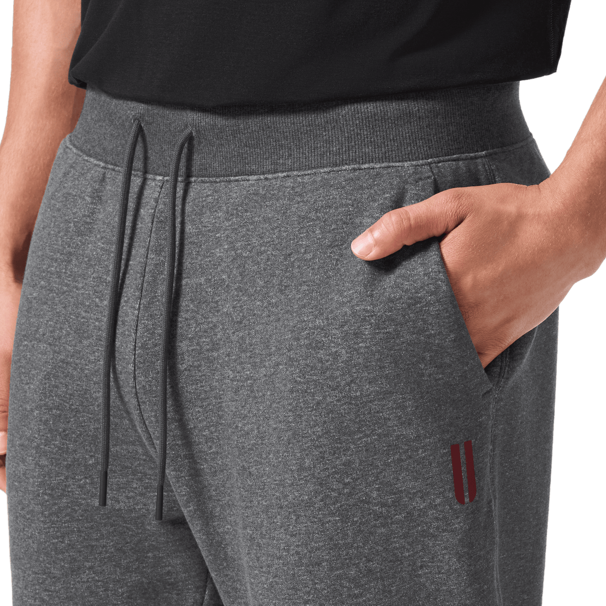 Men's Dark Gray Heather Port NOBULL Jogger