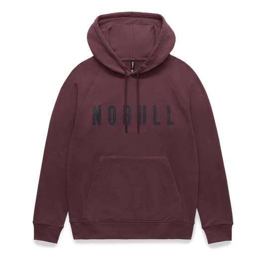 Men's Dark Burgundy NOBULL Hoodie