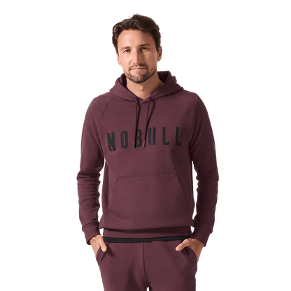Men's Dark Burgundy NOBULL Hoodie