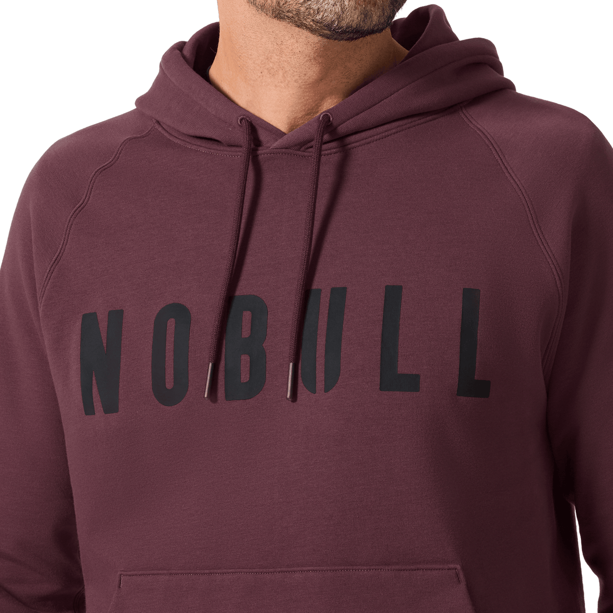 Men's Dark Burgundy NOBULL Hoodie