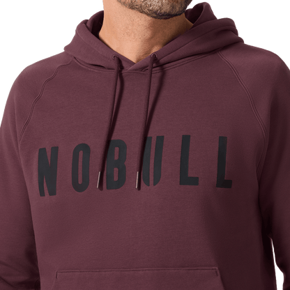 Men's Dark Burgundy NOBULL Hoodie