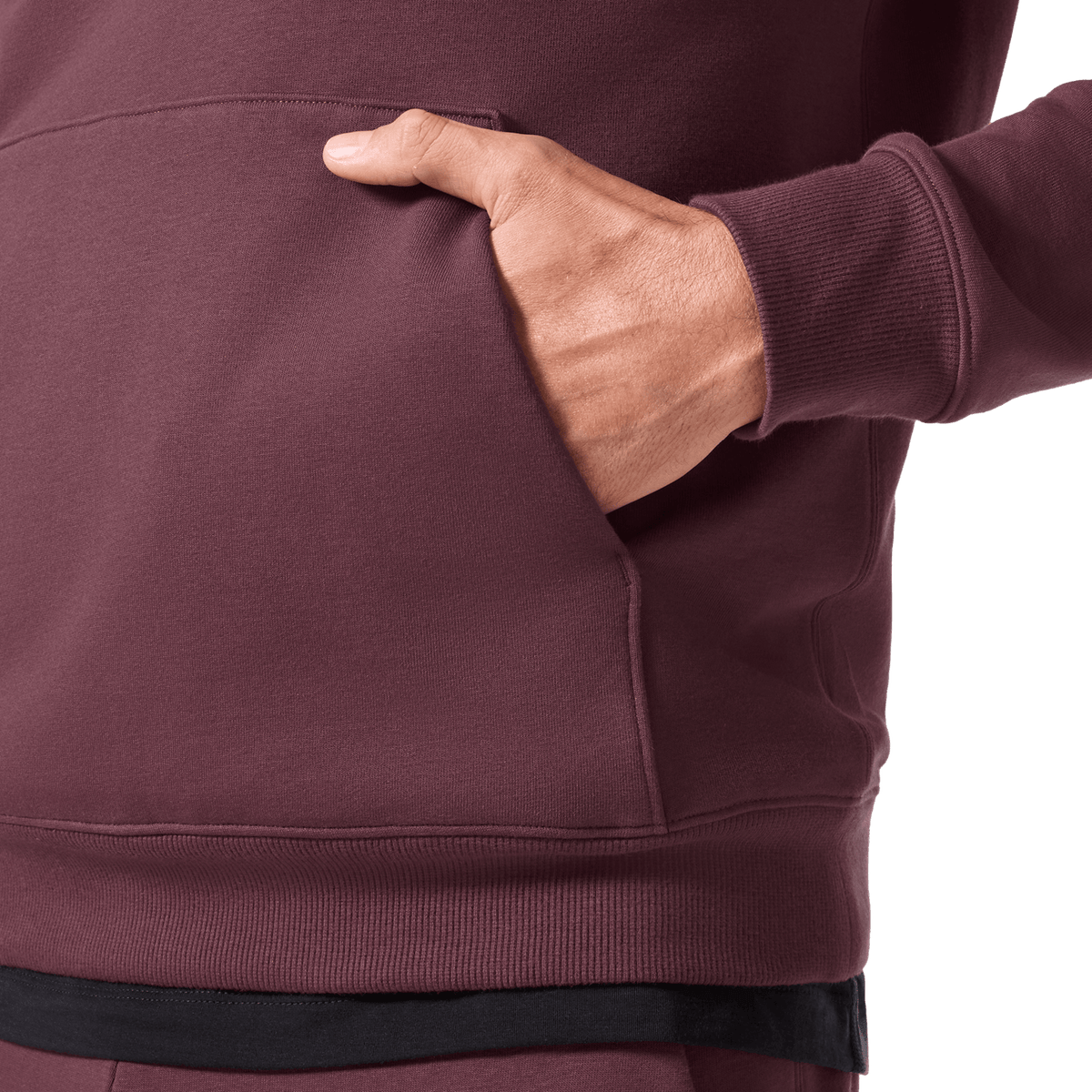 Men's Dark Burgundy NOBULL Hoodie