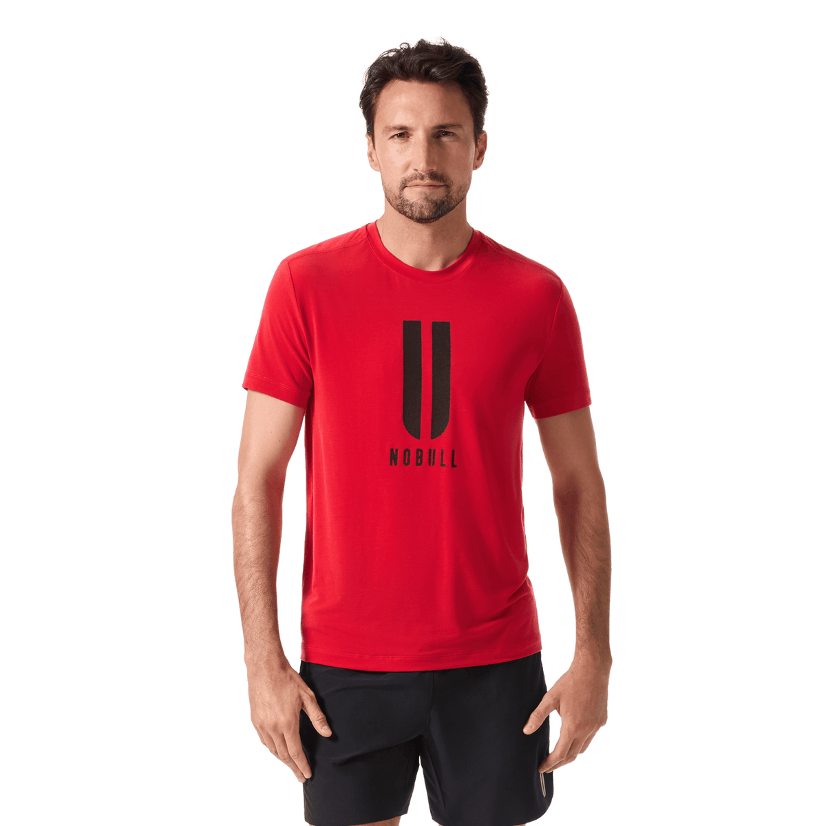 Men's Equestrian Red U NOBULL Tee