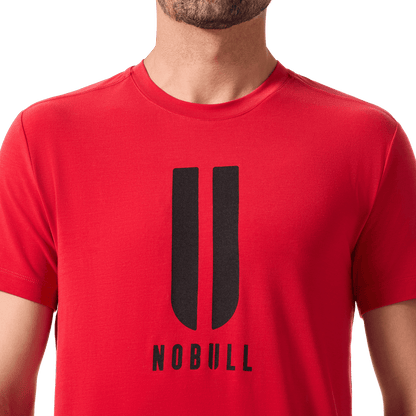 Men's Equestrian Red U NOBULL Tee