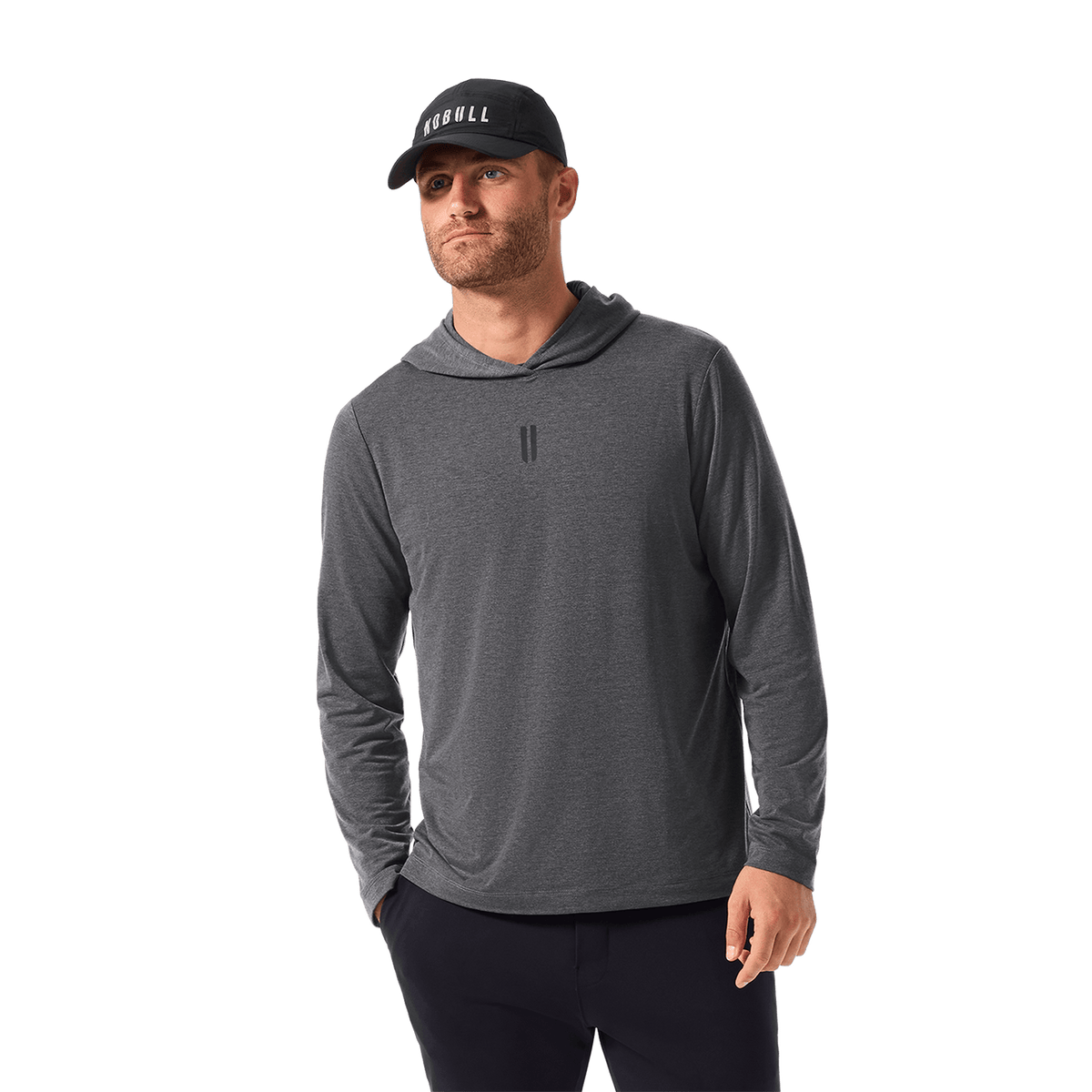 Men's Charcoal Heather Adapt Hoodie