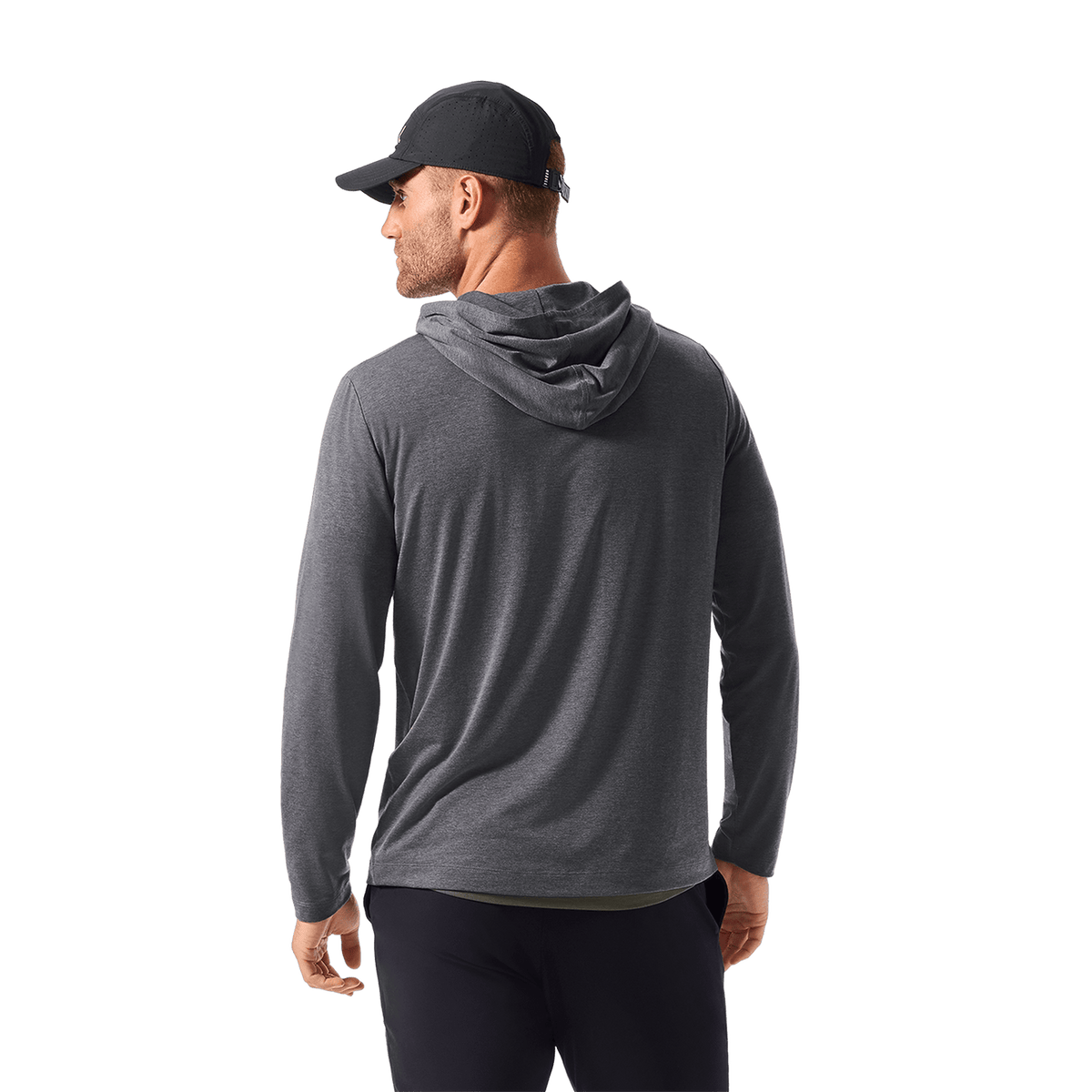 Men's Charcoal Heather Adapt Hoodie