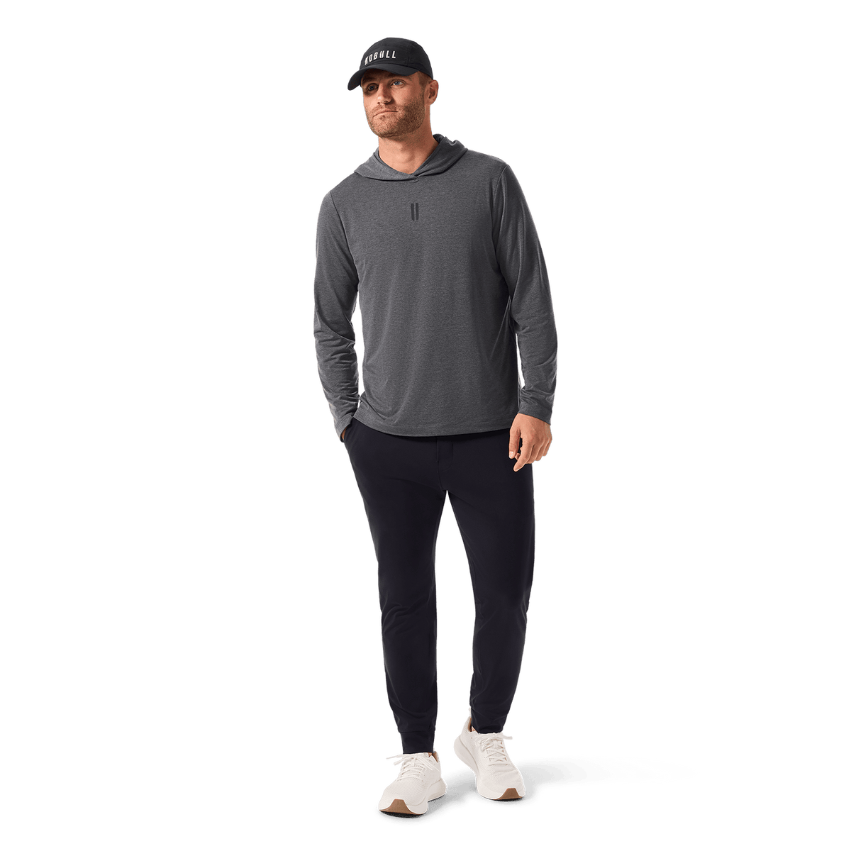 Men's Charcoal Heather Adapt Hoodie