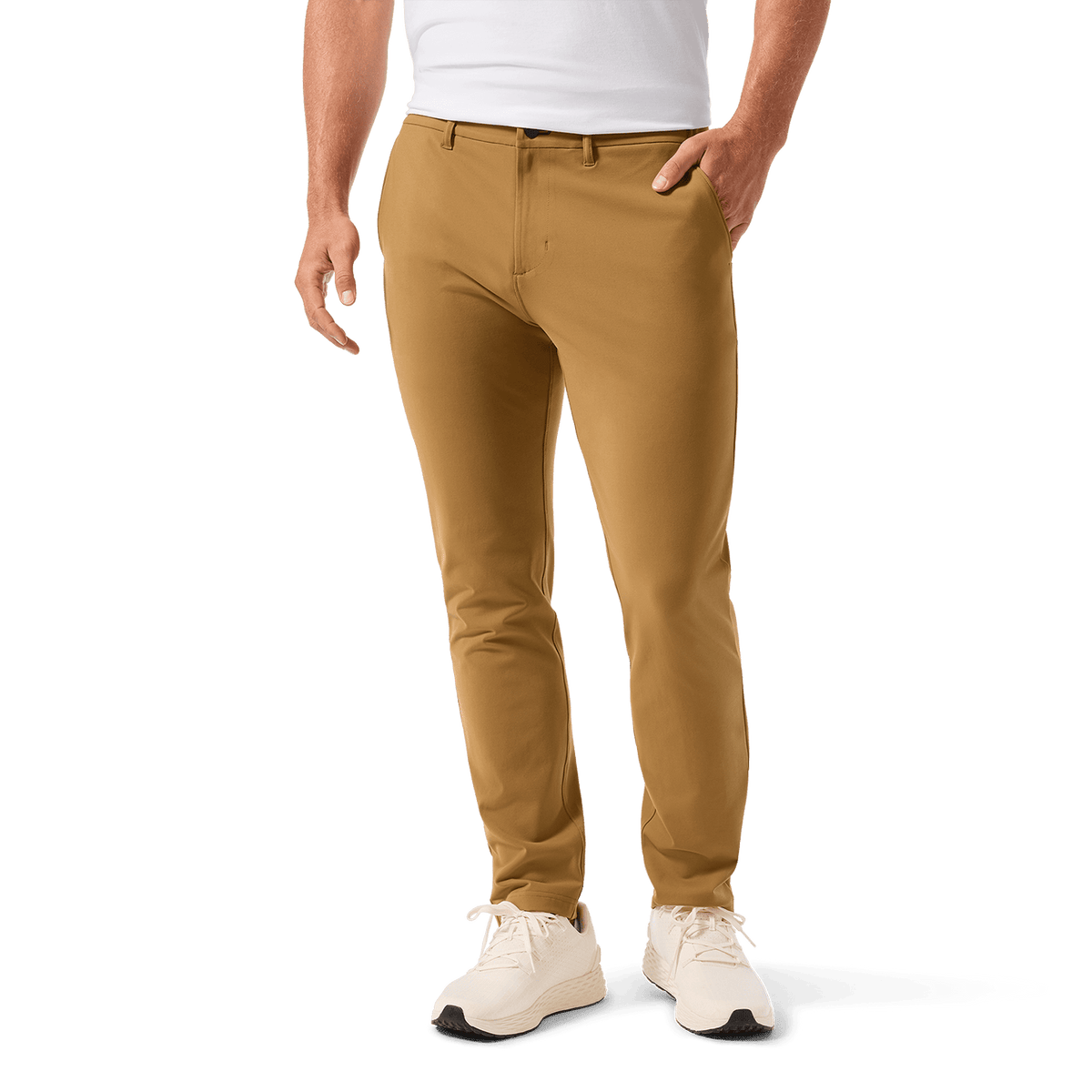 Men's Saddle Tan Gamechanger 5-Pocket Pant  X Public Rec