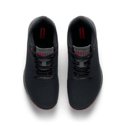Men's Jet Black Iron Oxide Port Outwork Edge Shoes