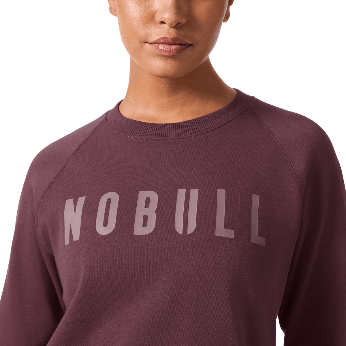 Women's Dark Burgundy NOBULL Crew