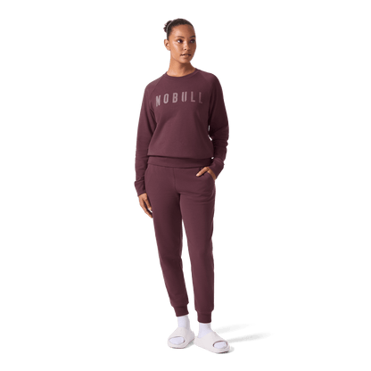 Women's Dark Burgundy NOBULL Jogger