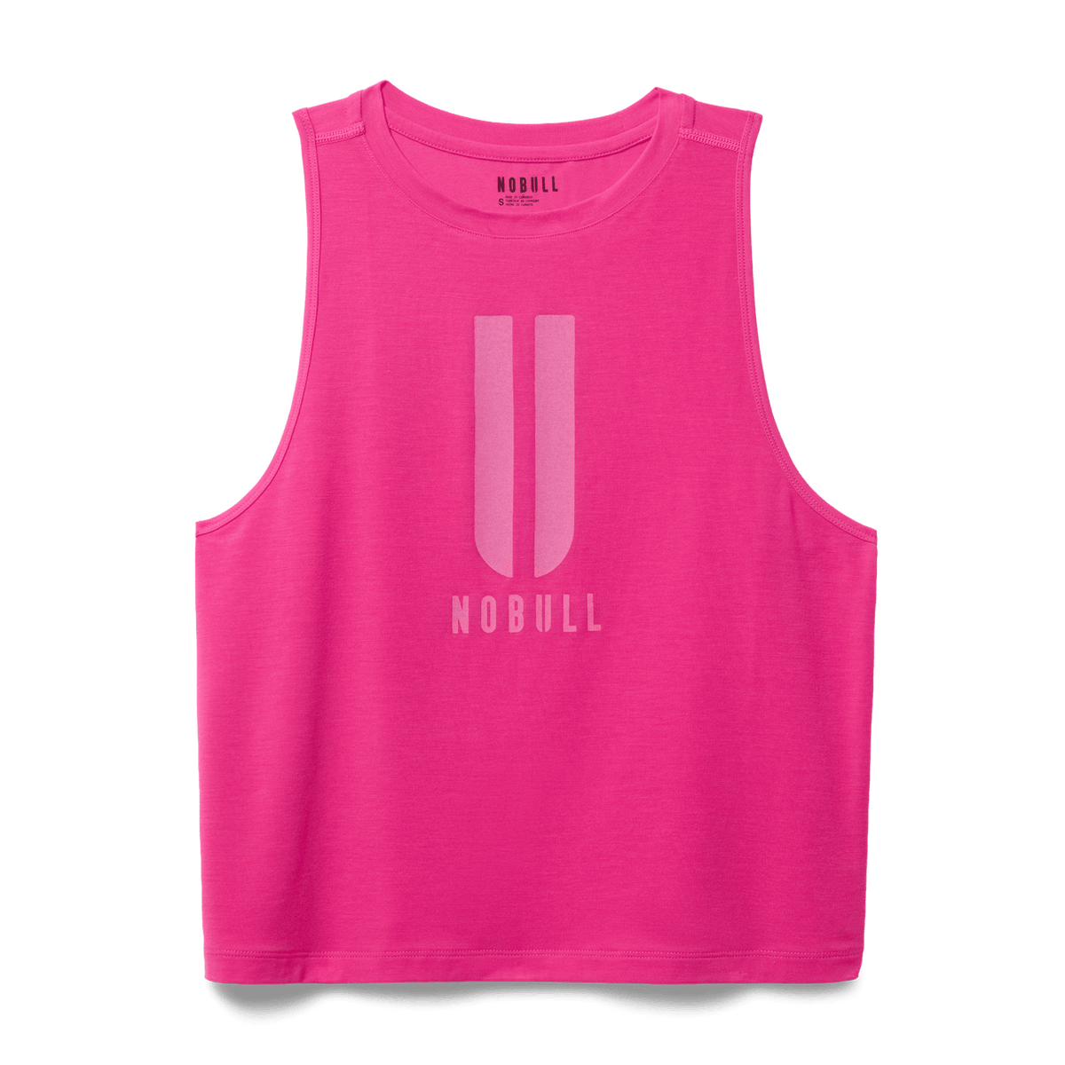 Women's Signal Pink U NOBULL Muscle Tank Top