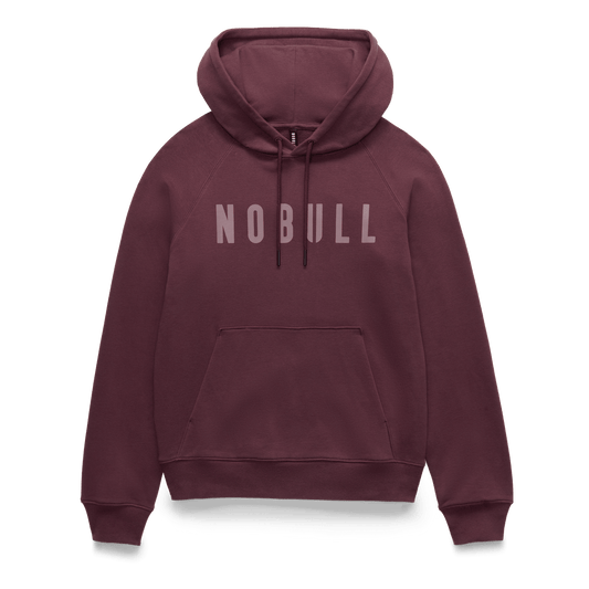 Women's Dark Burgundy NOBULL Hoodie