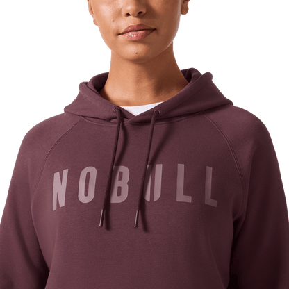 Women's Dark Burgundy NOBULL Hoodie