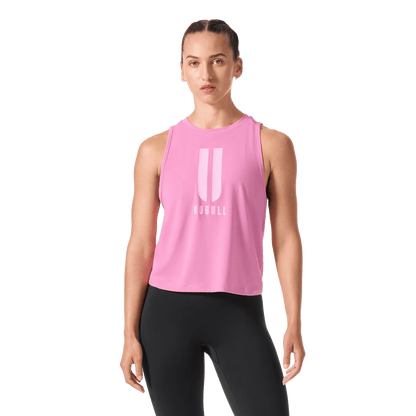 Women's Soft Pink U NOBULL Muscle Tank Top