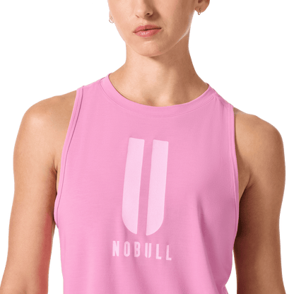 Women's Soft Pink U NOBULL Muscle Tank Top