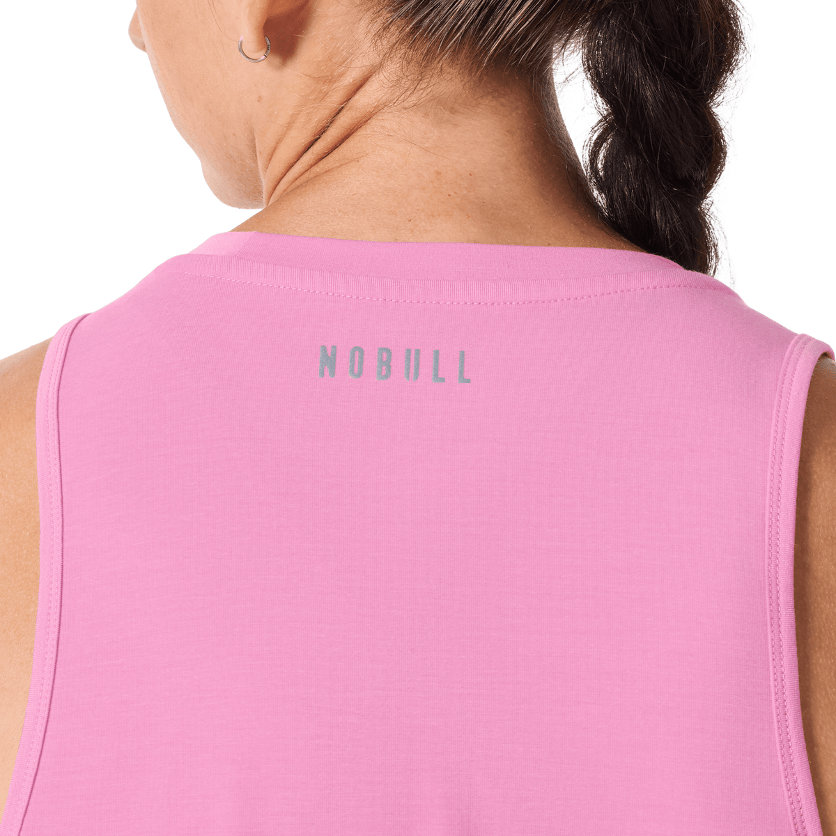 Women's Soft Pink U NOBULL Muscle Tank Top