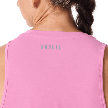 Women's Soft Pink U NOBULL Muscle Tank Top