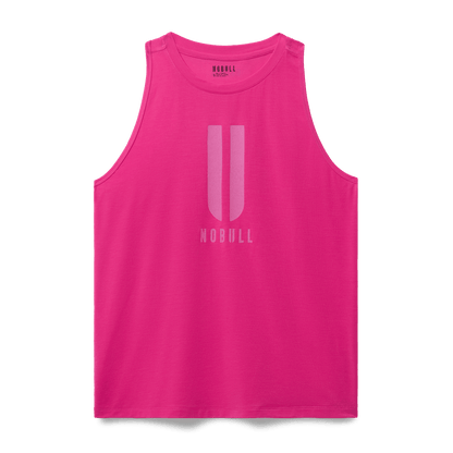 Women's Signal Pink U NOBULL High-Neck Tank
