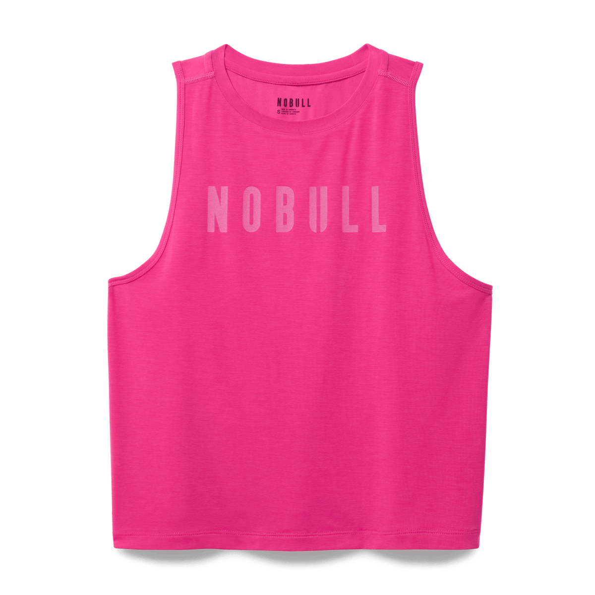 Women's Signal Pink NOBULL Muscle Tank Top