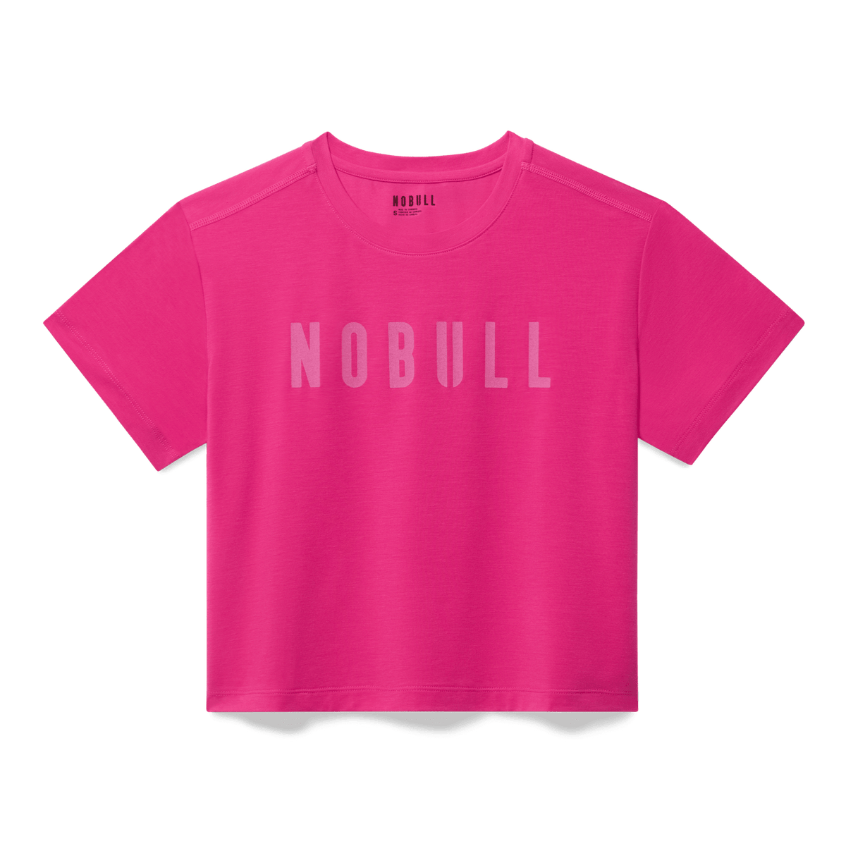 Women's Signal Pink NOBULL Boxy Tee