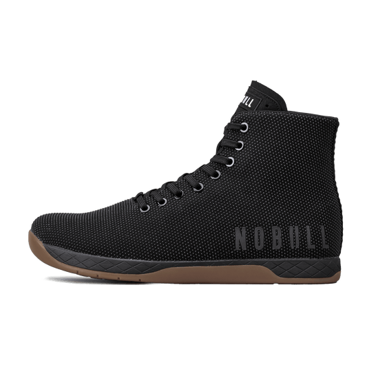 Men's Black Gum Outwork High-Top Shoes
