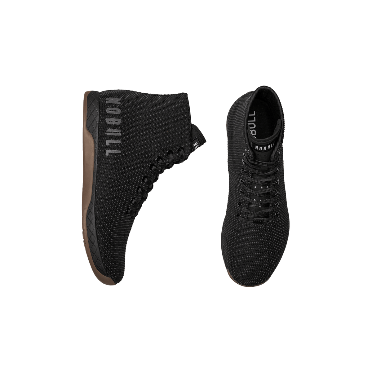Men's Black Gum Outwork High-Top Shoes