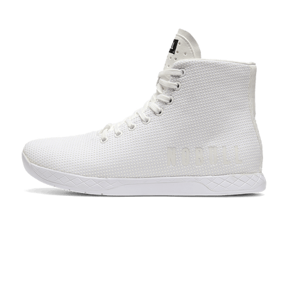 Men's White Outwork High-Top Shoes