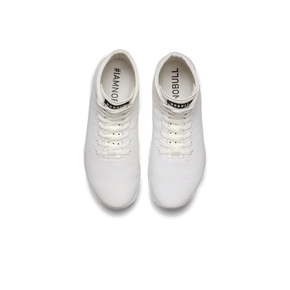 Men's White Outwork High-Top Shoes