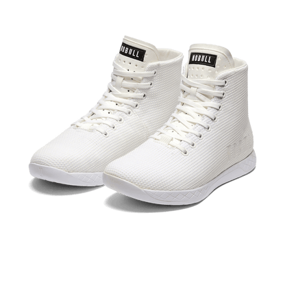 Men's White Outwork High-Top Shoes