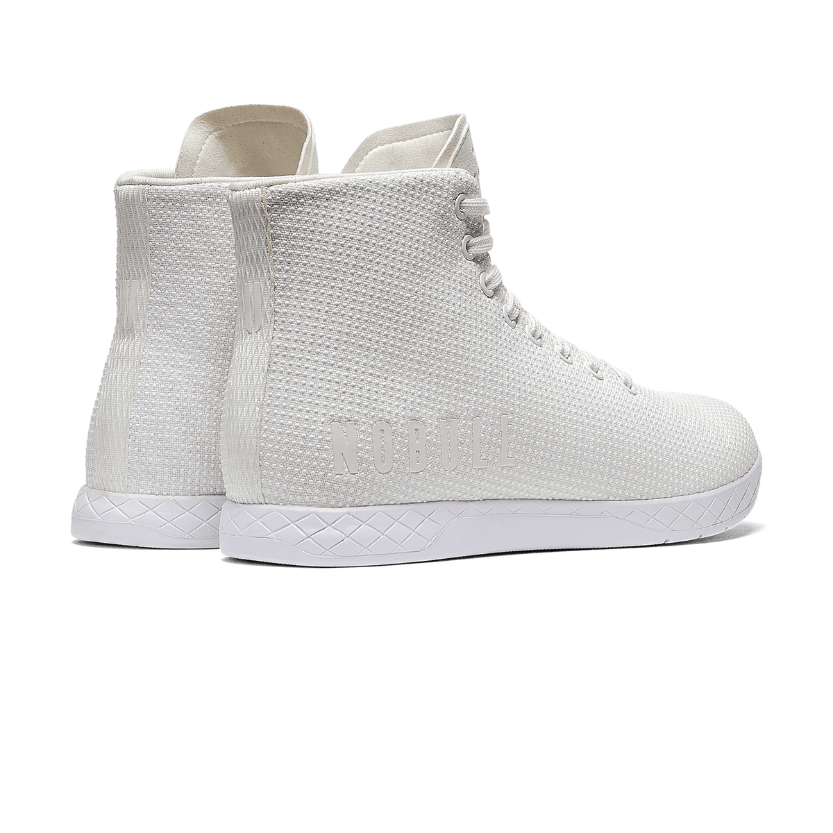Men's White Outwork High-Top Shoes