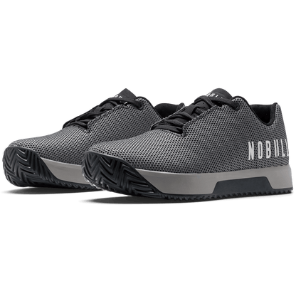 Men's Gunmetal Outwork Edge Shoes