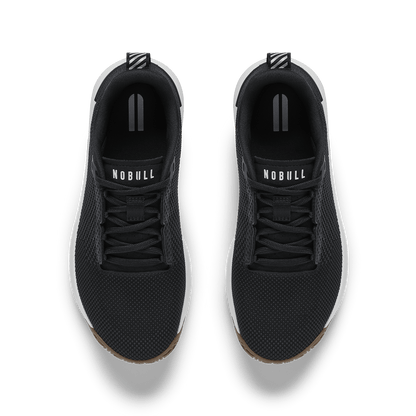 Men's Jet Black Classic White Gum Outwork Flex Shoes