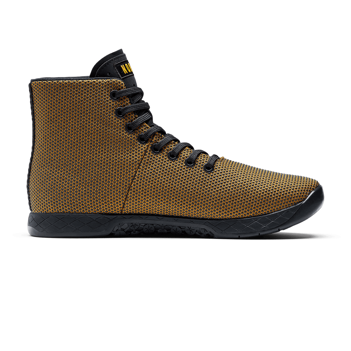 Men's Dark Tan Jet Black Outwork High-Top Shoes
