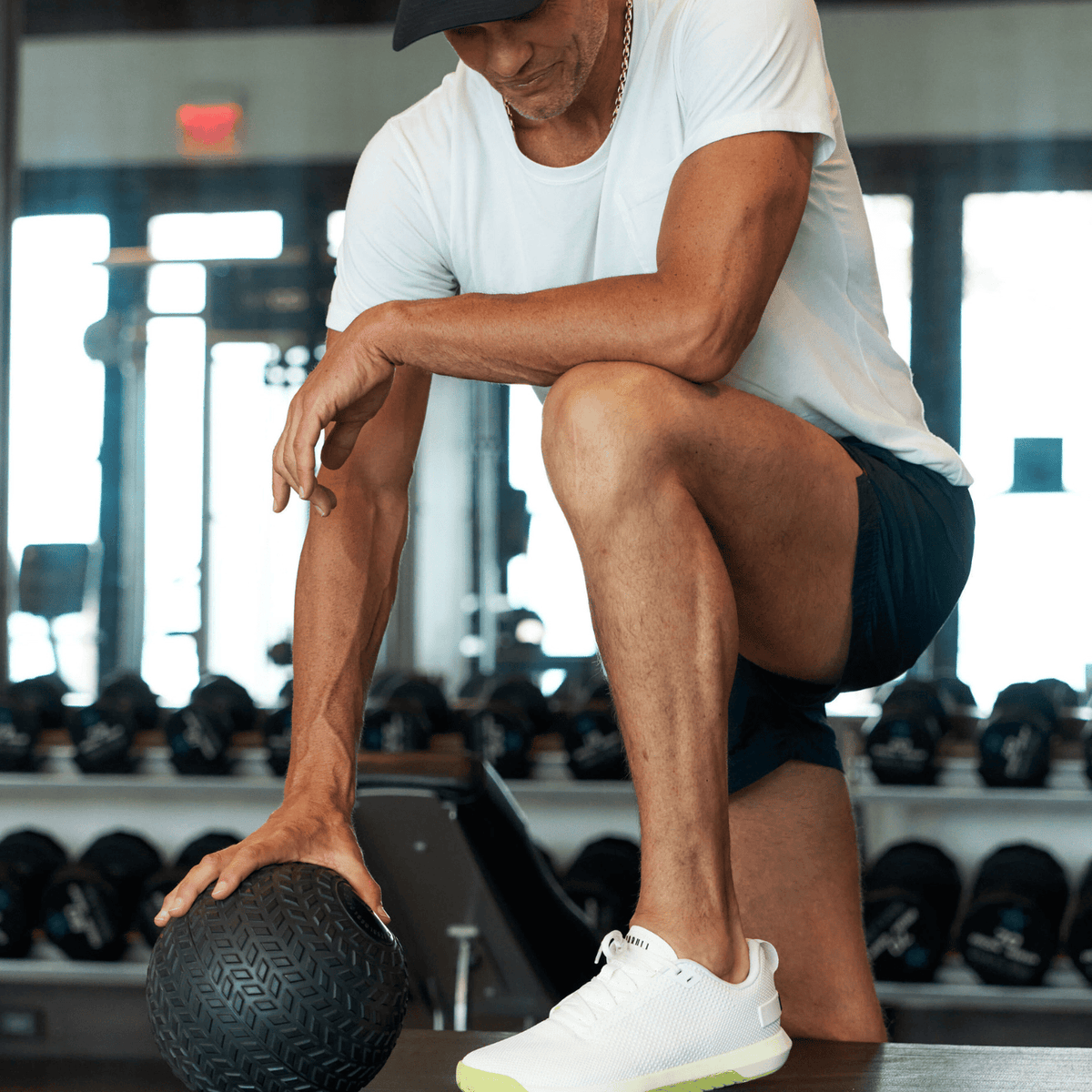 Men's Classic White Zest Outwork Flex Shoes