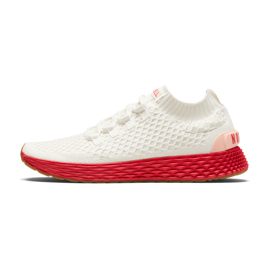 Men's Classic White Punch Allday Knit Shoes