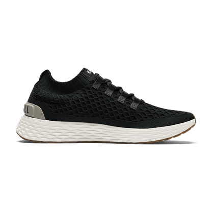 Men's Jet Black Allday Knit Shoes