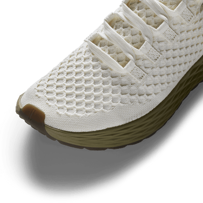 Men's Mineral White Olive Allday Knit Shoes