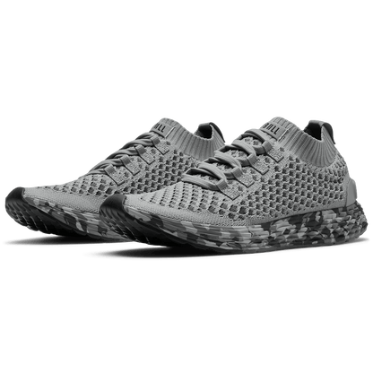 Men's Gray Jungle Camo Allday Knit Shoes
