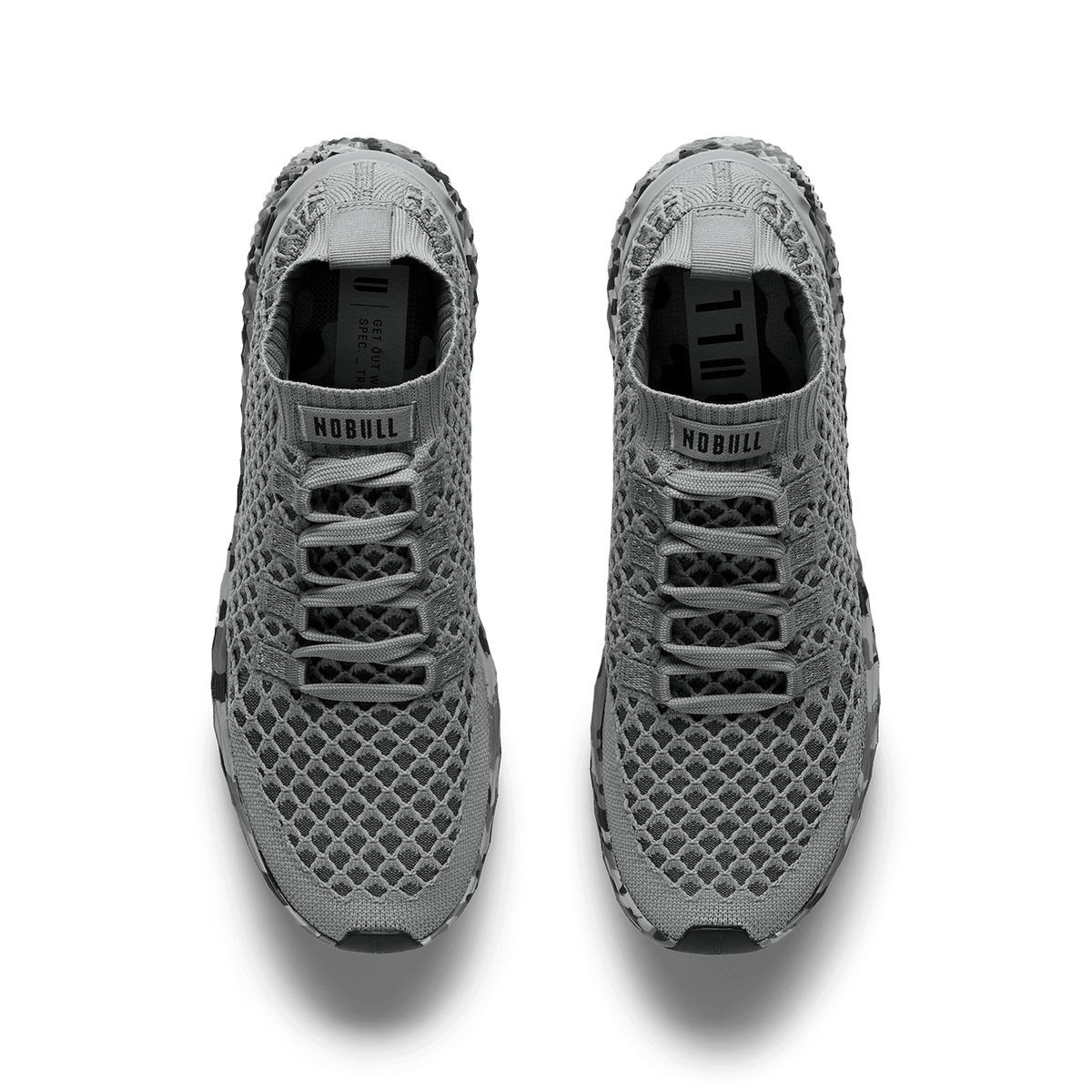 Men's Gray Jungle Camo Allday Knit Shoes