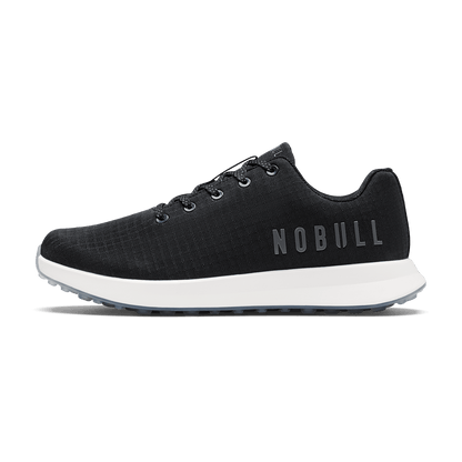 Men's Jet Black Ripstop Golf Shoes
