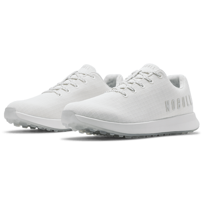 Men's White Ripstop Golf Shoes