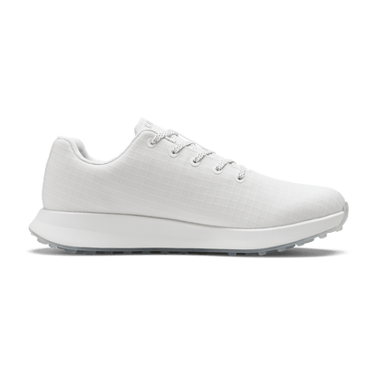 Men's White Ripstop Golf Shoes